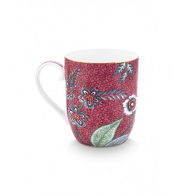 mug-small-flower-festival-dark-pink-145ml 2